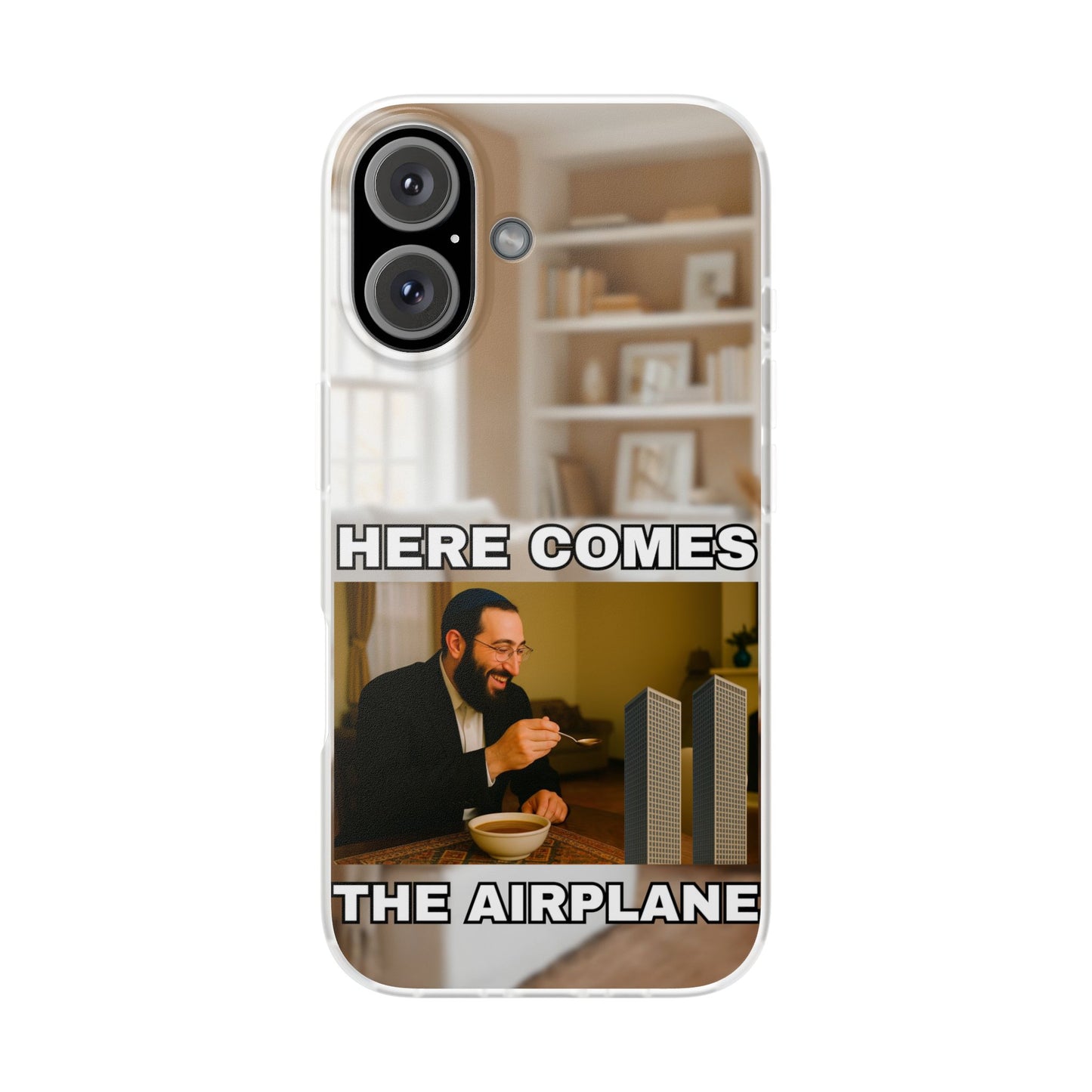 Here comes the airplane